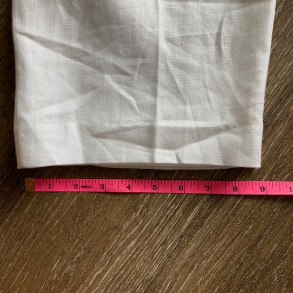 Excursion High Rise Linen Size 2 White Pants - Picture 9 of 10
